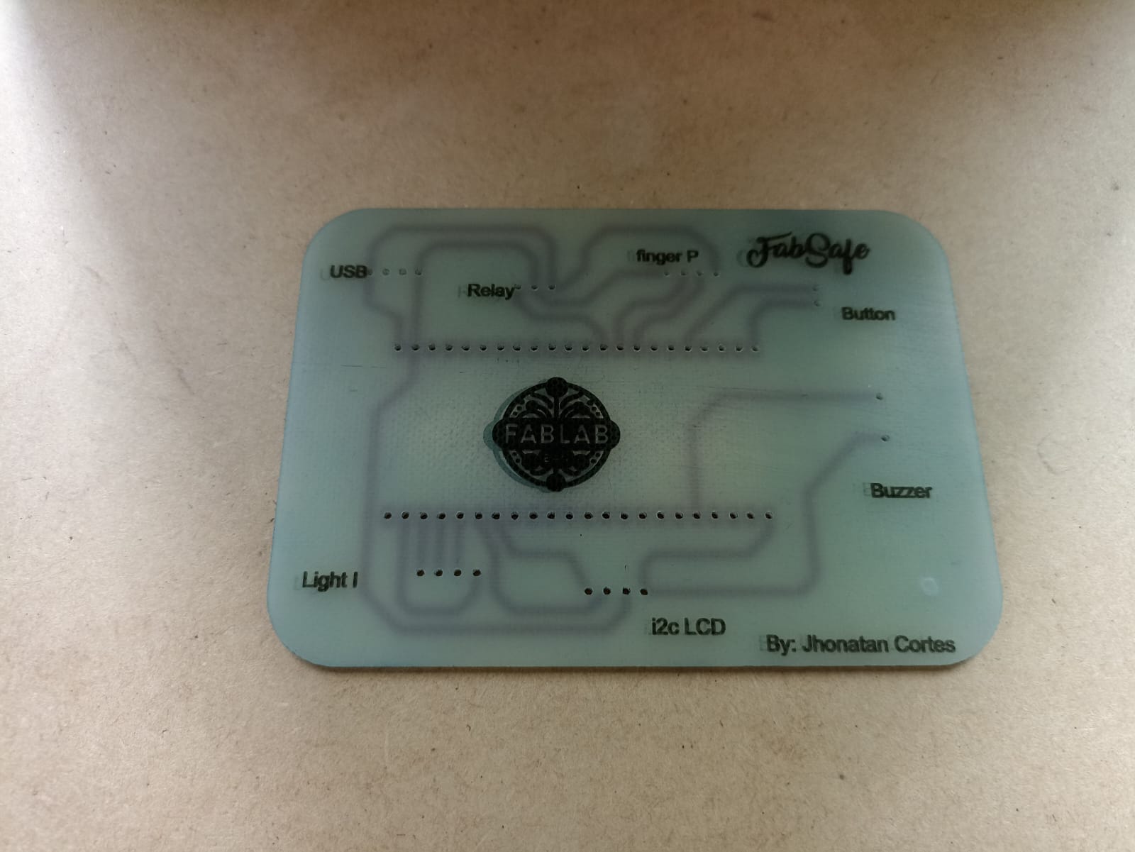 Fritzing PCB layout